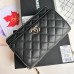 CC new arrival 2024 Woc bag caviar leather size: 19 cm