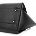 cc Caviar Medium Studded Deauville Tote Black