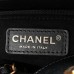 cc Caviar Medium Studded Deauville Tote Black