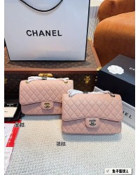 CC new arrival cf bag caviar leather size; 26*6*17cm