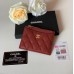cc Flat Card Holder Red Bag For Women 11.5cm/4.5in
