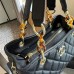 Cc new arrival vintage tote bag caviar leather size: 27cm