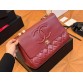 CC vintage jumbo red bag size : 34.23cm