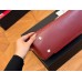 CC vintage jumbo red bag size : 34.23cm