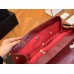 CC vintage jumbo red bag size : 34.23cm