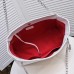 CC Soft Calfskin Shopping Bag Top Handle red/white