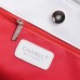 CC Soft Calfskin Shopping Bag Top Handle red/white