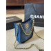 CC new arrival Vintage denim bag size: 21* 22cm