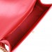 CC Medium Boy Bag Red Lambskin Antique Gold Hardware