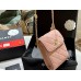 CC new arrival caviar leather phone bag size: 12*16 cm