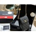 CC new arrival caviar leather phone bag size: 12*16 cm
