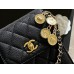 CC new arrival caviar leather phone bag size: 12*16 cm