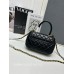 CC 24c coco women handbag size: 11.2*20.5*5.5 cm