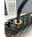 CC 24c coco women handbag size: 11.2*20.5*5.5 cm