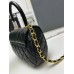 CC 24c coco women handbag size: 11.2*20.5*5.5 cm