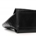 cc Calfskin Charms Medium Deauville Tote Black