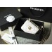cc CO-CO Clutch With Chain 9.5cm/3.7in Gold Toned Hardware For Women White