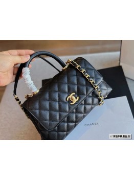 CC new arrival coco handle caviar leather size : 23*13cm