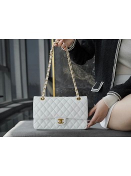 CC CF25 Classic flap bag Caviar leather