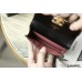 cc CO-CO Clutch With Chain 9.5cm/3.7in Gold Toned Hardware For Women Black