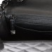 CC Mini Rectangular Flap Bag SO Black Lambskin Black Hardware for MR