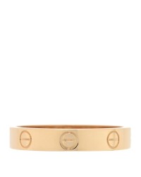18K Yellow Gold 3.5mm LOVE Wedding Band Ring 56 7.5