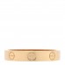 18K Yellow Gold 3.5mm LOVE Wedding Band Ring 56 7.5