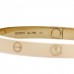 18K Yellow Gold LOVE Bracelet 20