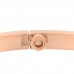 18K Pink Gold 6 Diamond Small LOVE Bracelet 18