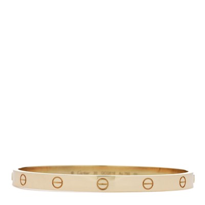 18K Yellow Gold LOVE Bracelet 20