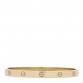 18K Yellow Gold LOVE Bracelet 20