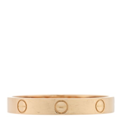 18K Yellow Gold 3.5mm LOVE Wedding Band Ring 67 11.75