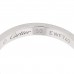 18K White Gold Diamond 2.6mm LOVE Paved Band Ring 50 5.25