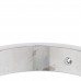 18K White Gold Diamond 4mm LOVE Wedding Band Ring 53 6.25