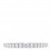 18K White Gold Diamond 2mm Etincelle de Cartier Wedding Band Ring 49 4.75