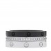 18K White Gold Diamond Ceramic LOVE Ring Set 52 6