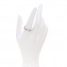 18K White Gold 3.5mm LOVE Wedding Band Ring 58 8.25