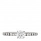 Platinum Diamond .26ct Etincelle De Cartier Solitaire Engagement Ring 46 3.75