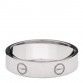 18K White Gold 5.5mm Astro Ring 60 9.25