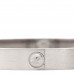 18K White Gold Brushed Finish LOVE Bracelet 17
