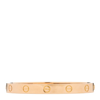 18K Pink Gold LOVE Bracelet 16