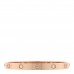 18K Pink Gold 4 Diamond LOVE Bracelet 18