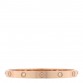 18K Pink Gold 4 Diamond LOVE Bracelet 18