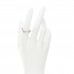 18K White Gold 3.5mm LOVE Wedding Band Ring 55 7.25