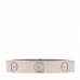 18K White Gold 3.5mm LOVE Wedding Band Ring 58 8.5