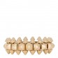 18K Yellow Gold MM Clash De Cartier Ring 57 8
