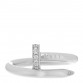 18K White Gold Diamond Juste Un Clou Ring 52 6