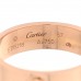 18K Pink Gold 5.5mm LOVE Ring 57 8