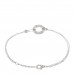 18K White Gold Diamond LOVE Bracelet