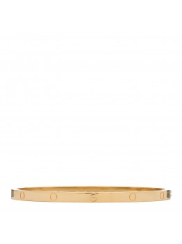 18K Yellow Gold Small LOVE Bracelet 17